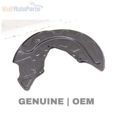 2016-2018 AUDI A3 SPORTBACK E-TRON - Front LEFT Brake DUST / Splash Shield - Image 1 of 4