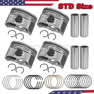 STD Piston Rings Set For 2009-2014 Hyundai Genesis Coupe 2.0L TURBO G4KF Foto 1 de 4