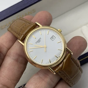 Vintage TISSOT 18k Gold Herrenuhr - Bild 1 von 22