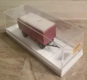 Brekina 5520 Circus Krone Anhänger Pritsche Plane LKW Modell 1:87 H0 OVP - Bild 1 von 5