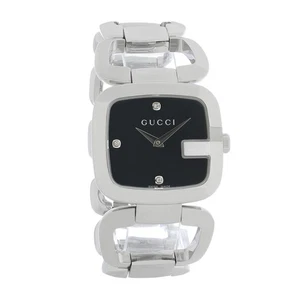 Reloj de cuarzo Gucci serie 125 G para mujer diamante acero inoxidable YA125406 - Imagen 1 de 4