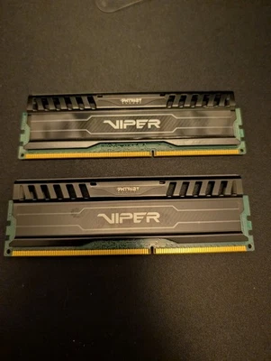 PATRIOT VIPER 4GB DDR3 Ram x2 - Image 1 of 2