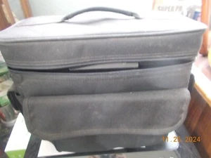 Tote or Carry Bag w/Fabric Exterior Covering a Plastic Interior Compartment - Imagen 1 de 11