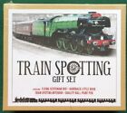 TRAIN SPOTTING SET FLYING SCOTSMAN DVD BOOK NOTEBOOK AND PEN NEW AND SEALED