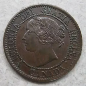 1858 First Year of Issue; Canada One Cent Victoria. Key Date; Rare Variety? - Picture 1 of 6