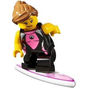 LEGO Minifigures Series 4 - Surfer Girl - New Out of Package! - Picture 1 of 1