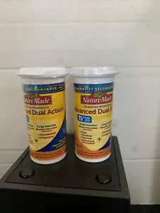 2 Nature Made Digestive Advanced Dual Action Probiotics 30 Caps Each - Picture 1 of 3