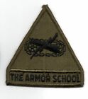 US Army The ARMORED SCHOOL Subdued Patch