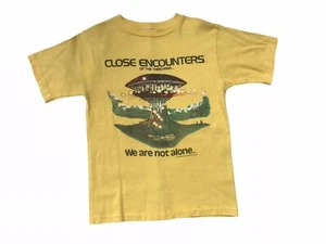 Vintage 1977 Close Encounters Of The Third Kind Movie Promo - Shirt Size Small - Picture 1 of 6