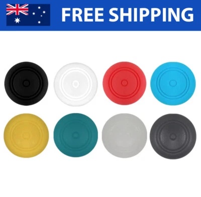 Nintendo Switch Joy-Con Thumb Grips Controller Caps Analog Black Red Blue - Image 1 of 4