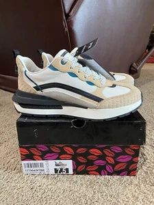 DVF Diane von Furstenberg Skechers Wildleder-Sneaker Halos Sky Neutrals Damen 7,5 - Bild 1 von 9