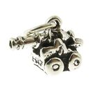 925 Sterling Silver Mobile Cannon Charm Made in USA