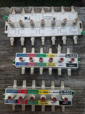 2  SONORA SD SWM E1  SPLITTERS,  WITH DTV 6DB TAP. - Image 1 of 3