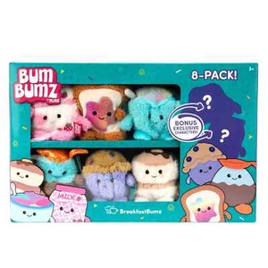 Russ Berrie Bum Bumz - 4.5 inch Assorted Childs Bum Bumz Plush WMT Value Box 8 P - Picture 1 of 4