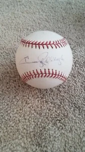 Jimmy Rollins Phillies Autographed Baseball MLB Authentic Hologram - Picture 1 of 4