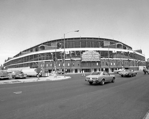 1977 Chicago Cubs WRIGLEY FIELD Glossy 8x10 Photo Print Stadium Poster Cover