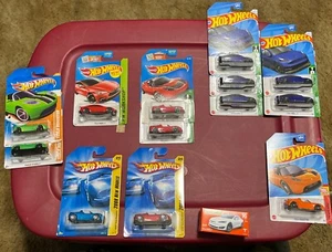 Hot Wheels TESLA NEW MODELS ROADSTER MODEL Y MODEL S Matchbox POWER GRAB 14 Lot - Picture 1 of 12