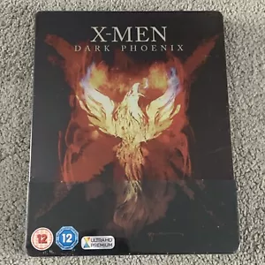 X-Men Dark Phoenix (2019) James McAvoy - 4K UHD Blu-ray Steelbook - New & Sealed - Picture 1 of 2