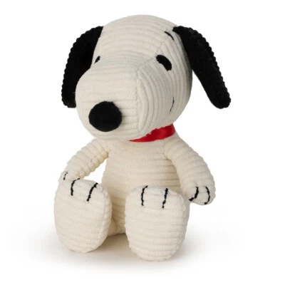 Peanuts x Bon Ton Toys: sitzender Snoopy Cordury Cord Kuscheltier 12cm