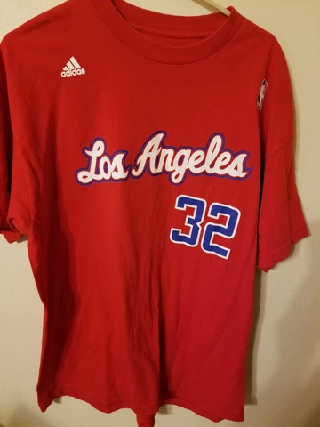 Adidas NBA Los Angeles Clippers Blake Griffin T-Shirt Size XL red 30 L  25 acros Cover