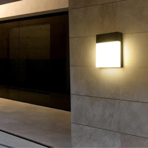 18W LED Wall Sconce Light Fixture Acrylic Outdoor Lamp Waterproof Cottage Patio - Picture 1 of 14
