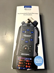 Zoom H6 Essential Handy Recorder NEW Open Box w/ Hard case FREE SHIPPING - Picture 1 of 4