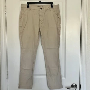 Old Navy Girls Plus Size 18 Tan Khaki Stretch Skinny Leg School Uniform Pants - Picture 1 of 11