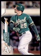 2020 Topps Series 2 Base #593 Stephen Piscotty  - Oakland Athletics
