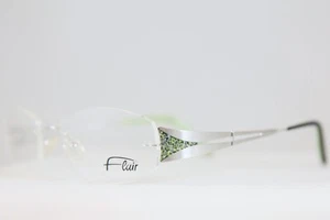 NEW FLAIR 144 COL719 RIMLESS EYEGLASSES NOS MADE IN GERMANY - Picture 1 of 10