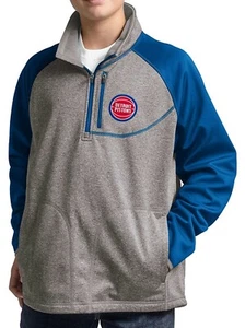 G-III Sports Detroit Pistons Youth Boys Mountain Trail Half Zip Pullover Jacket - Picture 1 of 2