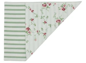 Tischset, Platzdeckchen AMALIE ROSE / STREIFEN grün Danishville | Landhaus - Bild 1 von 1