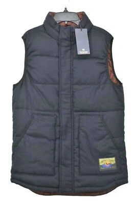 Scotch & Soda мужской высокий воротник без рукавов выстеганная шерсть утеплитель жилет S $185 - Изображение 1 из 4