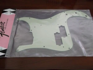 NEW - Genuine Fender '63 P. Bass Pickguard, MINT GREEN, 009-7224-049 - Picture 1 of 1