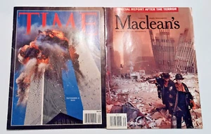 Time Magazine September 11th 2001 Macleans World Trade Center Special Edition - Picture 1 of 5