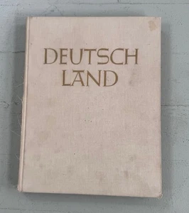 DEUTSCHLAND in den grenzen von 1937 Vtg German Coffee Table Photo Book Germany - Foto 1 di 17