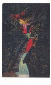 Colorado Springs, Colorado Vintage Leinen Postkarte / Seven Falls - Bild 1 von 2
