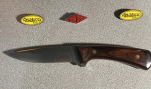 Rare Western W84 Stamped K 1987 USA Made Rosewood Handle W/ Sheath See Desc - Bild 1 von 15
