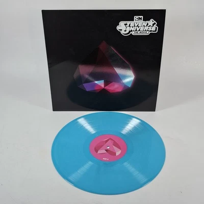 Steven Universe The Movie Soundtrack RARE BLUE VINYL Barnes & Noble Complete  - Bild 1 von 4