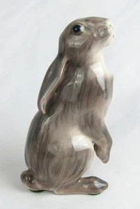 Vintage Dahl Jensen Copenhagen Denmark #1140 Porzellan Hase Hase 4" Figur - Bild 1 von 7