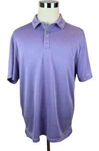 Tommy Bahama Herren hellflieder lila Polo Golf Shirt Größe Large - Bild 1 von 8
