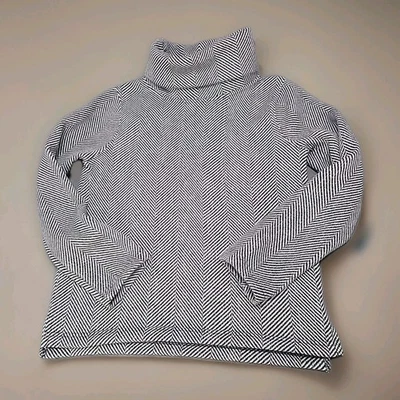 J. Suéter Pullover Crew Factory Manga Larga Cuello Embudo Talla Mediana Espiga Foto 1 de 4