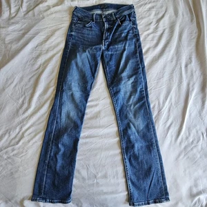 MOTHER Denim The Mid Rise Dazzler Ankle Wish On A Star Größe 26 gebraucht, in einwandfreiem Zustand - Bild 1 von 9
