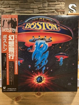 BOSTON - Self Titled LP (1978) Japanese Vinyl w/ OBI & Insert NM/VG+ 25 3P-42 - Image 1 of 4