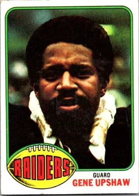 1976 Topps #295 Gene Upshaw - Image 1 of 2