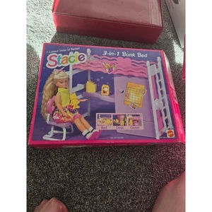 93 vintage Barbie sister Stacie Bunk bed- furniture only no doll new in box - Picture 1 of 3