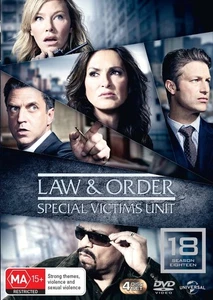 Law And Order SVU - Special Victims Unit : Season 18 (DVD) Region 2 & 4 - Afbeelding 1 van 1