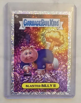2024 Topps Garbage Pail Kids Chrome 7 Sparkle 260b BLASTED BILLY II #277/299 - Image 1 of 2
