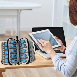 Étui pour clé USB transportant des accessoires électroniques, support de - Photo 1/7