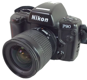Nikon F90 SLR Film Camera with Nikon NIKKOR 28-80mm Lens Checked Tested - Picture 1 of 24