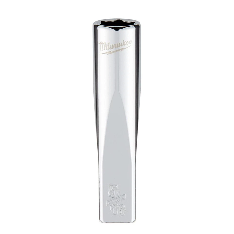 Milwaukee 45-34-9016 1/4 in. Drive 5/16 in. SAE 6-Point Deep Socket - Image 1 of 1